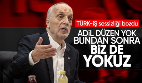 TÜRK-İŞ Genel Başkanı Ergün Atalay'dan asgari ücret tepkisi: Bundan sonra komisyonda yokuz