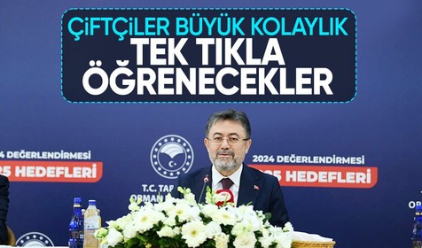 Bakan Yumaklı: Artık, çiftçimiz bir tıkla, ne kadar destek alacağını öğrenecek