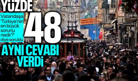 Vatandaşa 'en büyük derdi' soruldu: Birinci sıra şaşırtmadı