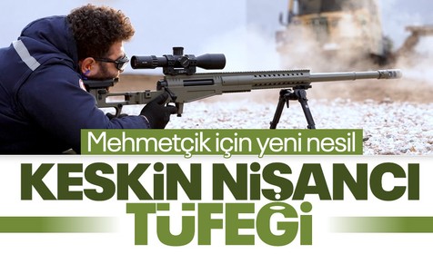 Mehmetçiğe yeni nesil keskin nişancı tüfeği: "MKE-408"