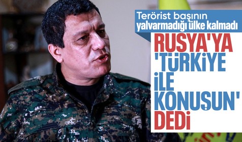 Teröristbaşı Mazlum Kobani: "Rusya'dan Türkiye ile aramızda arabuluculuk yapmasını istiyoruz"