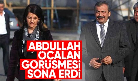 DEM Parti vekilleri İmralı'da PKK elebaşı Abdullah Öcalan ile görüştü