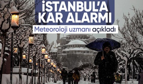 Beklenen geliyor: Meteoroloji uzmanı açıkladı! İstanbul için kar alarmı