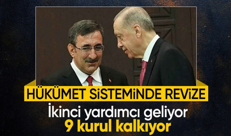 Cumhurbaşkanlığı Hükümet Sistemi'nde değişikliğe gidiliyor! İkinci Cumhurbaşkanı yardımcısı gelecek