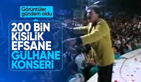 Ferdi Tayfur'un 200 bin kişilik efsane Gülhane konseri