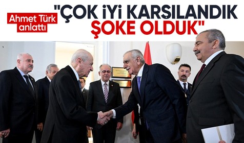 Devlet Bahçeli- DEM Parti görüşmesi | Ahmet Türk anlattı: Tutumunu görünce şoke oldum