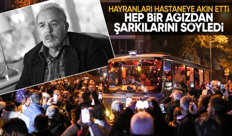 Ferdi Tayfur'un vefatının ardından sevenleri hastaneye akın etti