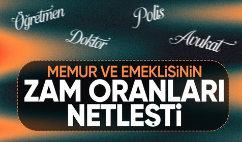 Memur ve emeklilerin 2025 yılı zam oranı belli oldu