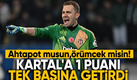 Mert Günok'un inanılmaz performansı Beşiktaş'a 1 puanı getirdi
