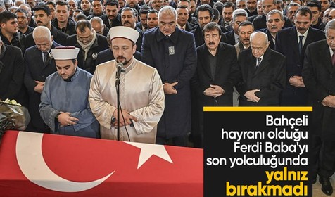 Usta sanatçı Ferdi Tayfur son yolculuğuna uğurlandı! Devlet Bahçeli yalnız bırakmadı