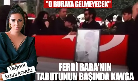 Ferdi Tayfur'un tabutu başında yüksek tansiyon! Kızı Tuğçe Tayfur ile yeğeni Şirin Gözalıcı birbirine girdi: O buraya gelmeyecek!