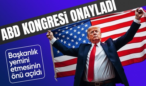 ABD Kongresi, Trump'ın seçim zaferini resmen onayladı