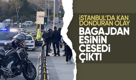 Eşini öldürüp bagaja koydu! Polis çevirmesinden kaçarken yakalandı
