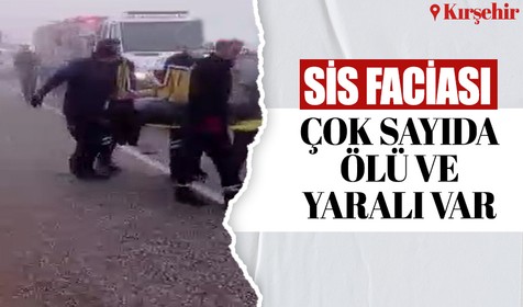 Kırşehir'de katliam gibi kaza! Ölü ve yaralılar var