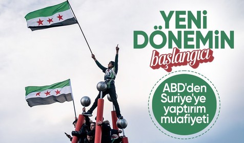 ABD, Suriye ile yeni dönemin sinyalini verdi! Yaptırımlarda bazı muafiyetler