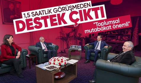 DEM Parti'den İmralı turu: CHP görüşmesi sona erdi: Toplumsal mutabakat önemli