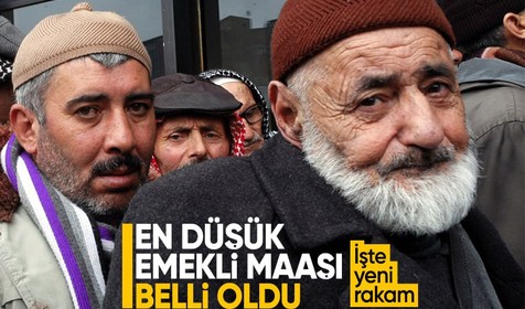 En düşük emekli maaşı belli oldu! İşte yeni rakam