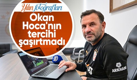 Okan Buruk'un AA'nın Yılın Kareleri oylamasında Mourinho'ya baktığı fotoğrafı seçti