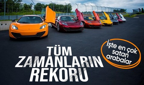 Otomotivde tüm zamanların rekoru kırıldı! İşte 2024'ün en çok satan arabaları