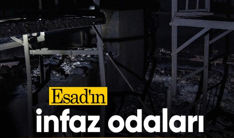 AA ekipleri, Sednaya Hapishanesi'ndeki "infaz odası"nı tespit etti