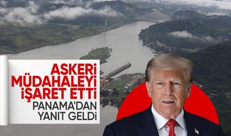 Trump askeri müdahaleyi işaret etti! Panama'dan yanıt geldi