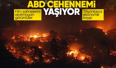 ABD cehennemi yaşıyor! En büyük orman yangınında bilanço ağırlaşıyor: 2 trilyonu aşan ekonomik kayıp