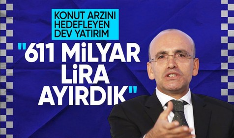 Bakan Şimşek: Yarısı Bizden Kampanyası’na 611 milyar lira ayırdık