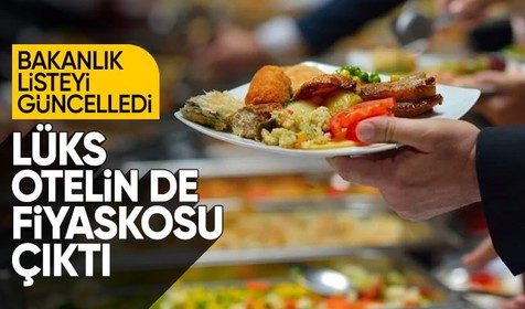 Bakanlık tağşiş listesini yeniledi, 31 firmayı açıkladı! Lüks otel de listede