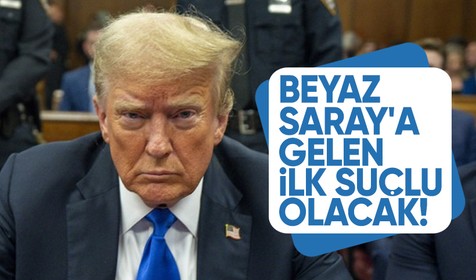 Beyaz Saray'a gelen ilk suçlu! Donald Trump 'sus payı' davasından mahkum edildi