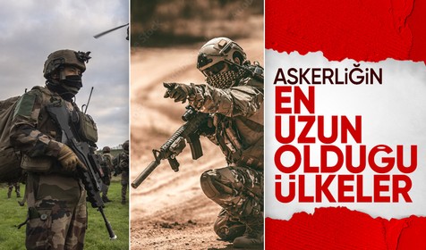 Sürprizlerle dolu liste! Askerlik süresinin en uzun olduğu ülkeler belli oldu