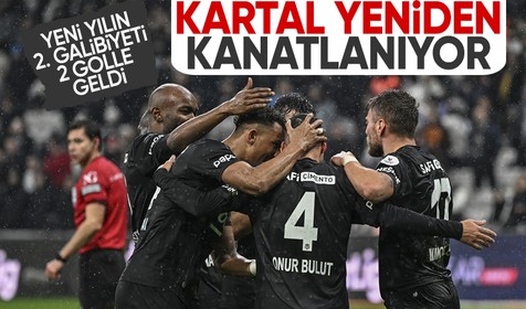 Dolmabahçe'de hasret sona erdi! Kartal fişi ilk yarıda çekti
