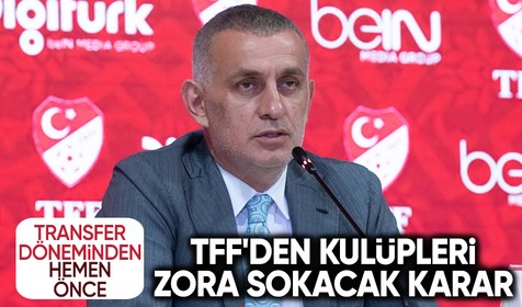 Kulüplere kötü haber! TFF harcama limitlerinde uygulanan yüzde 30'luk sapmayı iptal etti