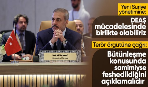 Bakan Fidan Riyad'da konuştu: Türkiye olarak üzerimize düşeni yapmaya hazırız