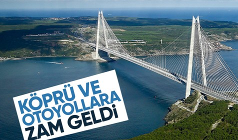 Yeni otoyol ve köprü geçiş ücretleri belli oldu