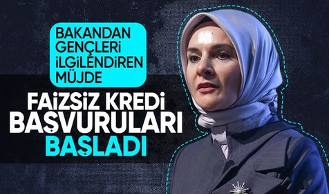 Bakan Göktaş müjdeledi: Faizsiz kredi başvuruları başladı