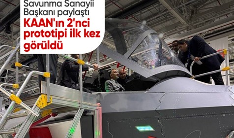 Haluk Görgün paylaştı: KAAN'ın 2'nci prototipi ilk kez görüldü