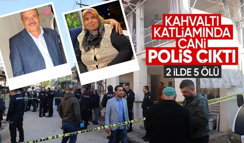 Adana'daki katliamda yeni gelişme! Katil polis çıktı: 2 ilde 5 ölü | Başka cinayete giderken yakalandı