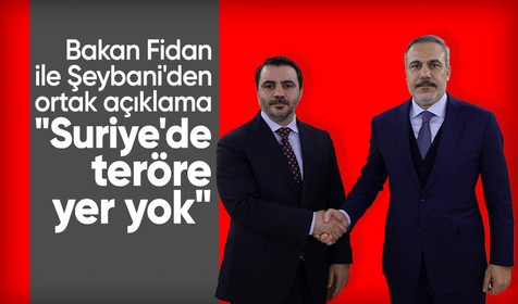 Bakan Fidan'dan Suriye açıklaması: Bölgede teröre yer yok