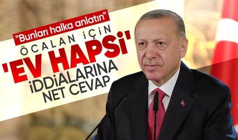 Erdoğan’dan "Öcalan ev hapsine çıkarılacak mı?" sorusuna net cevap: Bebek katiline af yok!