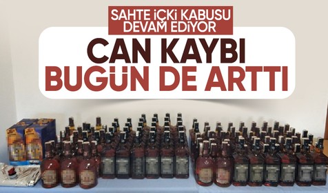İstanbul Valiliği'nden 'sahte içki' açıklaması: Son 48 saatte 66 vaka yaşandı, 23 kişi hayatını kaybetti