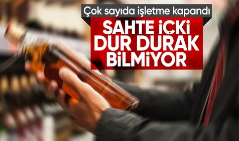 Sahte içki alarmı: İstanbul'da 63 işletme kapatıldı