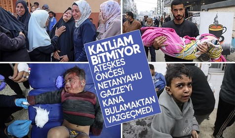 Gazze'de ateşkes öncesi katliam! 73 Filistinli yaşamını yitirdi