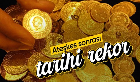 Gazze'deki ateşkes altın fiyatlarına yansıdı! Tarihi rekor | 16 Ocak tam, çeyrek, gram altın fiyatı