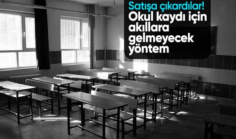 İkamet satışı başladı: Veliler okul kaydı için yeni yöntem buldu