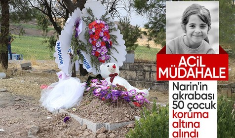 Tavşanlı köyüne acil müdahale! Narin'in akrabası 50 çocuk korumaya alındı