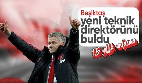 Beşiktaş'ın yeni teknik direktörü Ole Gunnar Solskjær oldu