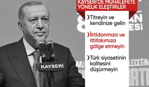 AK Parti Kayseri 8. Olağan İl Kongresi: Cumhurbaşkanı Erdoğan'dan önemli açıklamalar
