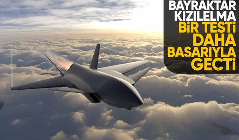Bayraktar KIZILELMA, bir uçuş testini daha başarıyla tamamladı