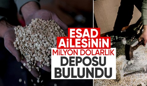 Esad'ın milyon dolarlık deposu ortaya çıktı! Yola çıkmak üzereymiş