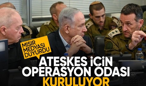 Gazze'deki ateşkes için operasyon odası kuruluyor